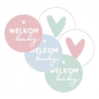 Kadostickers | Welkom baby